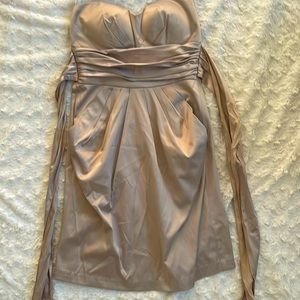 Papaya champagne Small dress